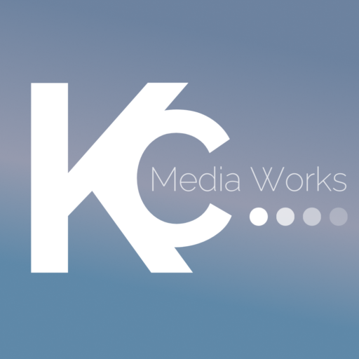 KC Media Works Gradient Logo - Cropped